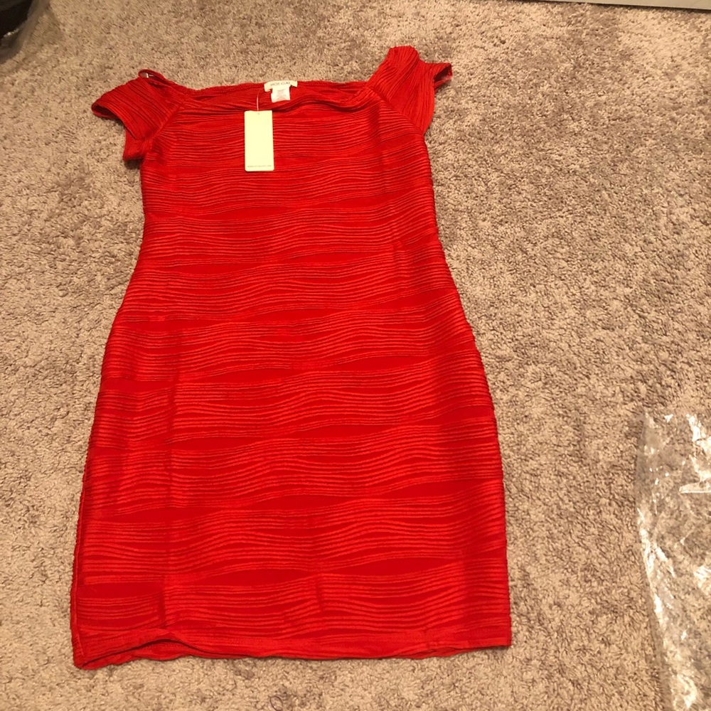 Red dress